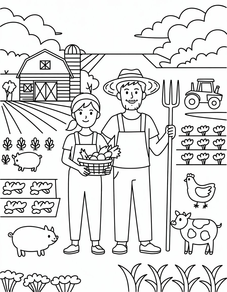 Farmer Yumi and Farmer Al